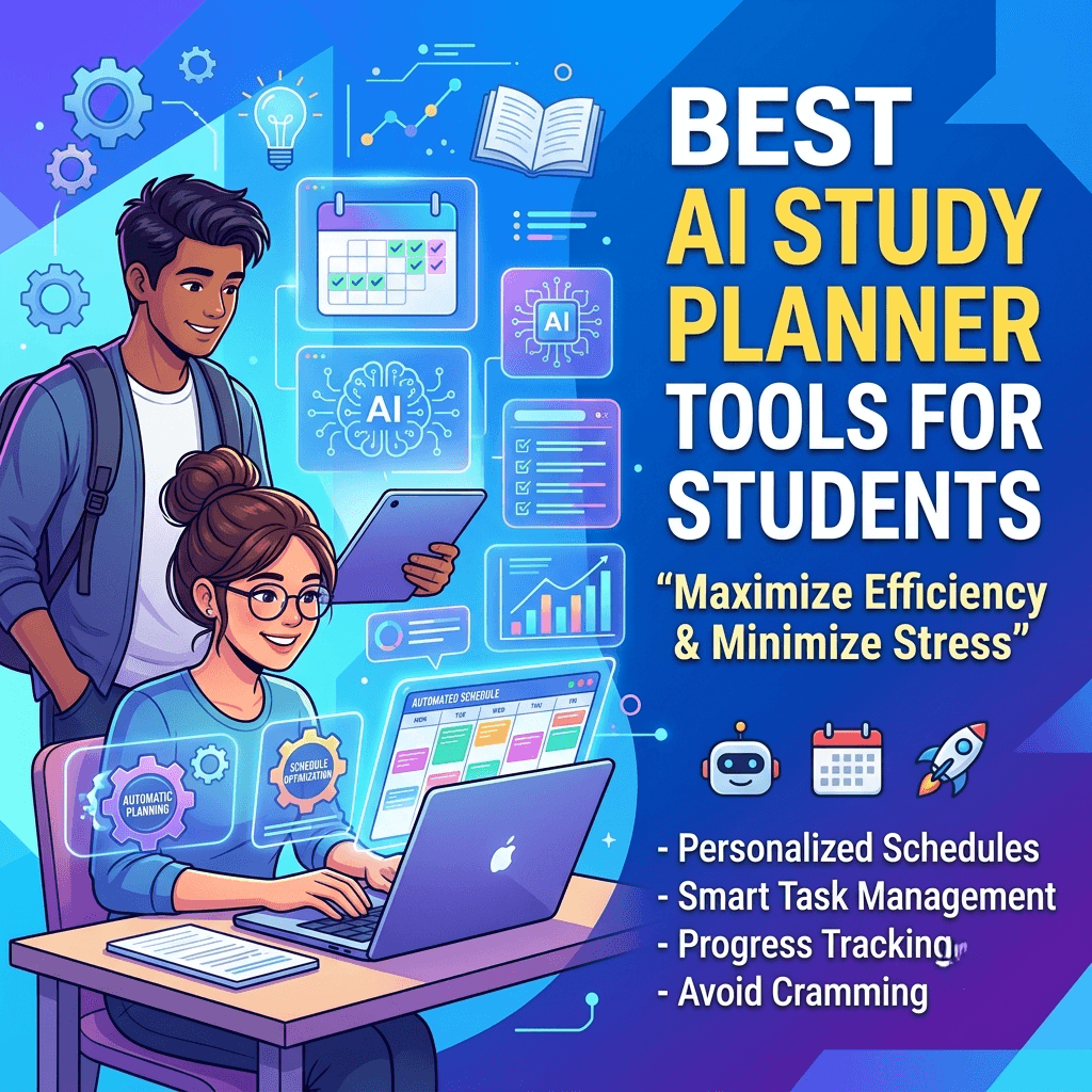Best AI Study Planner Tools for Students in 2026 (Free & Paid Compared)