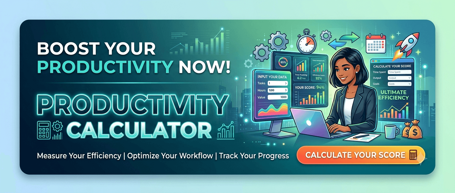 Therapist Productivity Calculator (Healthcare Productivity & End Time Tool)
